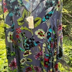 Johnny Was Multicolor Floral Dress